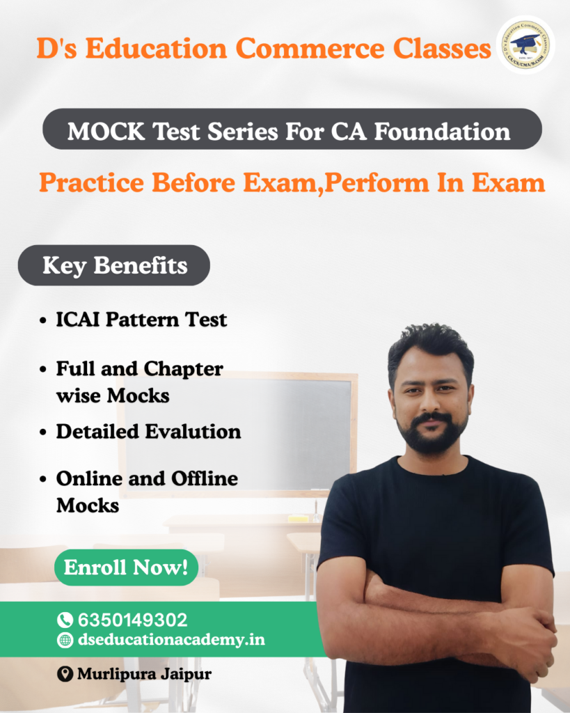Mock Test Series for CA Foundation and Intermediate