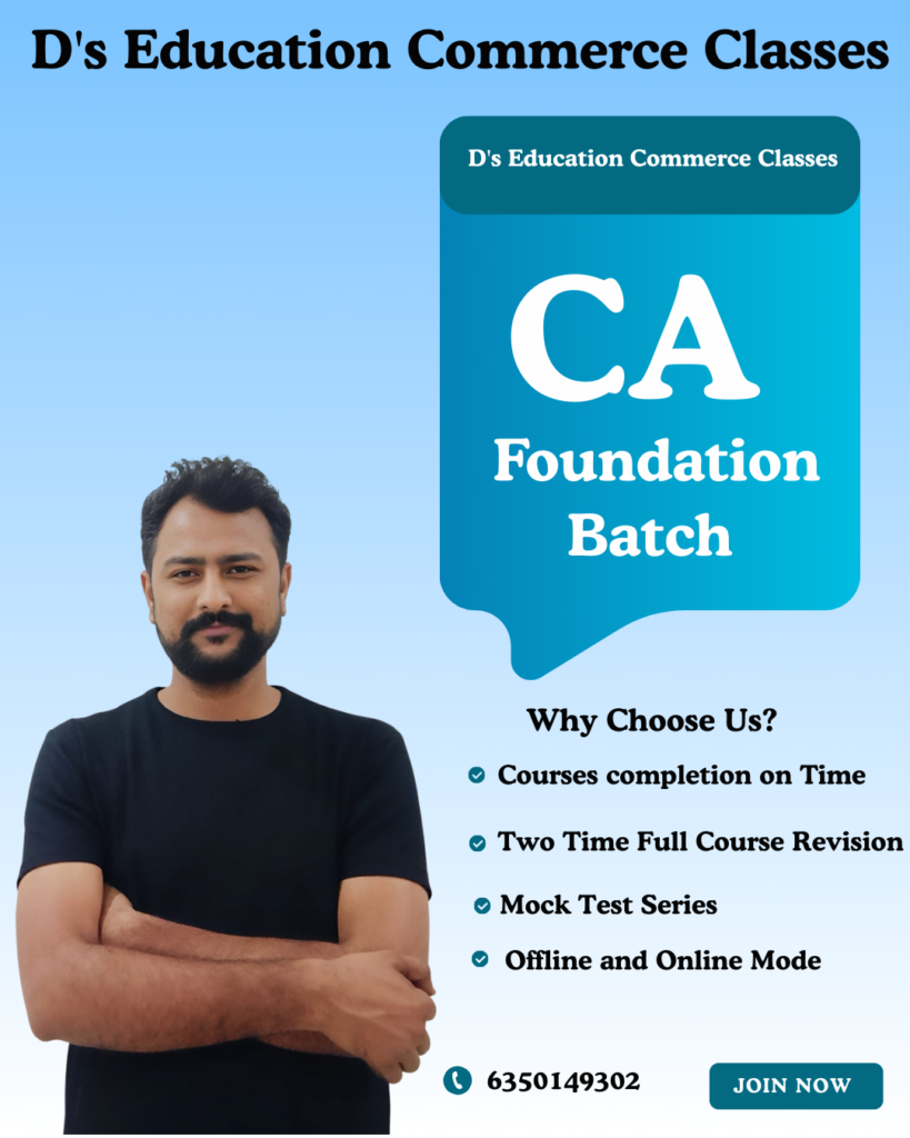 CA Foundation New Batch